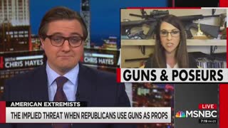 Chris Hayes Discusses The Use Of Gun Imagery By Lawmakers