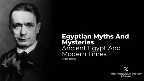 Rudolf Steiner - Egyptian Myths And Mysteries 1 Ancient Egypt And Modern Times