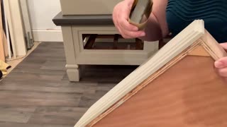 How to distress furniture for a natural finish