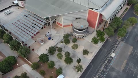 San Antonio's AT&T Center - by drone