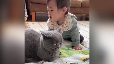 wow lovely Baby play with lovely