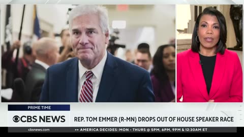 Why Did Tom Emmer Drop His House Speaker Bid After 4 Hours? 🌟