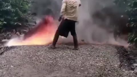 Playing with fire And create Road