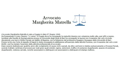 (19 ottobre 2021) - AVVOCATO MARGHERITA MATRELLA: "Il Neo-mondialismo spiegato in 14 punti" + "32.000 medici corrotti". 👿👎