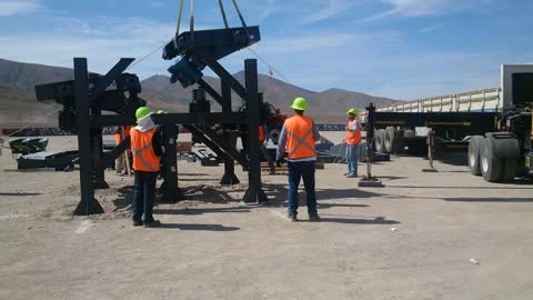Crane Work - Plant Field Assembly South America