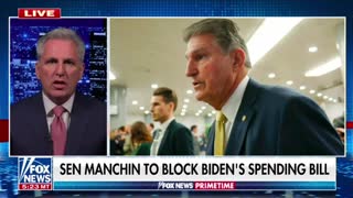 Kevin McCarthy weighs in after Sen. Manchin said he won't support Build Back Better