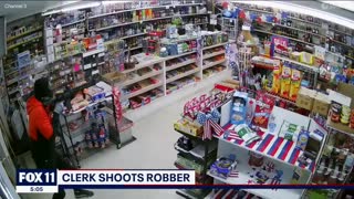 WATCH: Elderly Store Owner Sends Armed Robbers Running In Fear