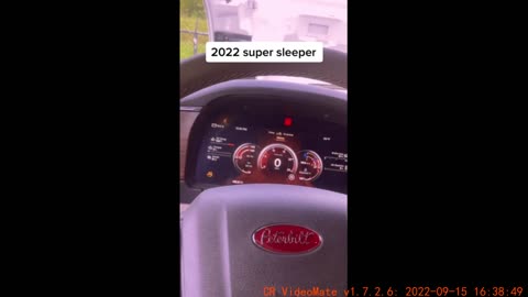 2022 Peterbilt Super Sleeper Truck interior # American Truckers # Car Culture