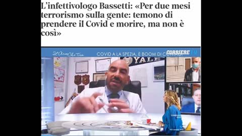 Bassetti: «Per due mesi terrorismo sulla gente: temono di prendere il Covid e morire, ma non è così»