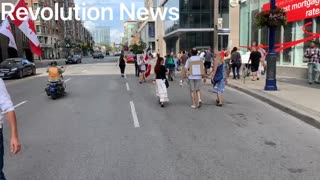Raw video: Toronto weekly freedom rally