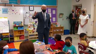 Biden BRAGS To Schoolchildren About How He Avoids Questions From The Media