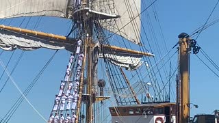 Navy Training Ship Sets Sail through Italy