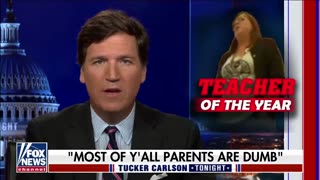 Tucker Carlson: Unhinged teacher caught on video going on left-wing political rant (Aug 20, 2021)