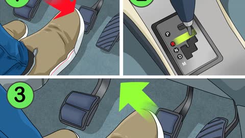How to Drive a semi-automatic car