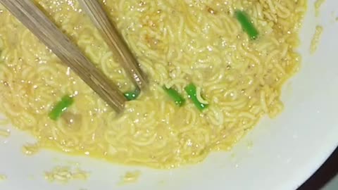 Processing new dishes with noodles