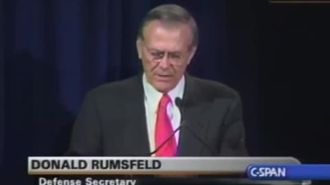 9/11: Donald Rumsfeld “The Pentagon Cannot Account for over $2.3 Trillion Dollars in Transactions” September 10, 2001