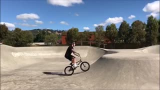 BMX Backflip Gone Wrong