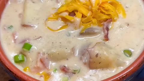 Loaded Potato Soup ❤