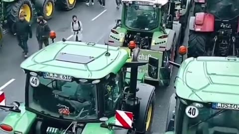 German farmer protests