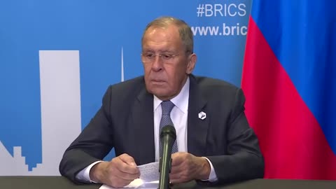 Komplette Pressekonferenz von Lawrow nach dem BRICS-Gipfel in Südafrika