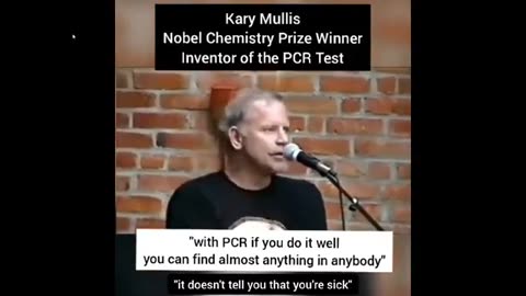 Karl Mullis about PCR Test