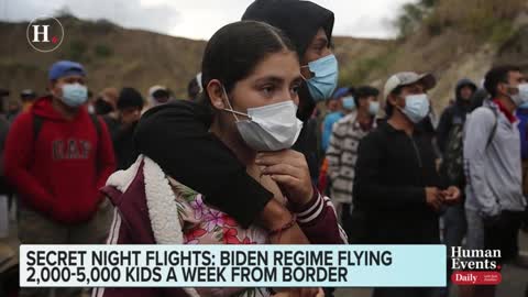 Jack Posobiec on Biden whistleblower exposing secret night flights of illegal immigrant children: THOUSANDS of kids per week