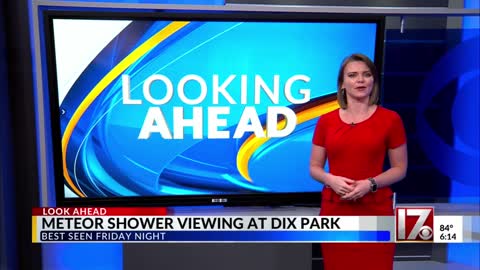 Meteor shower viewing coming up at Raleigh's Dix Park