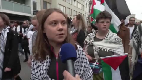 SWEDEN: Greta Thunberg Detained at Eurovision Protest!