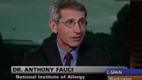 Dr. Fauci - The best vaccination is to get infected yourself