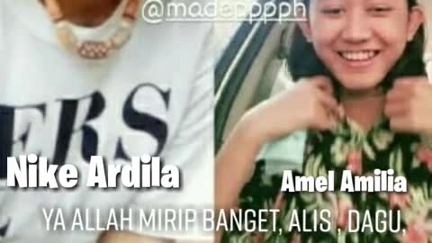 Amel Amilia serupa Nike Ardila