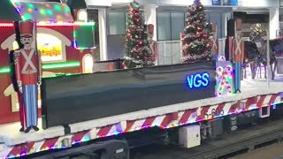 CTA Holiday Train Santa Ho, ho, ho