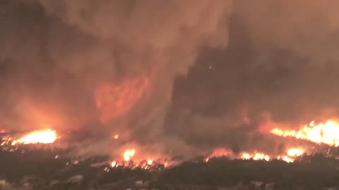 Fire Tornado during 2018 Carr Fire in Redding, CA