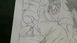 Dbz Drawing made by 14 year old