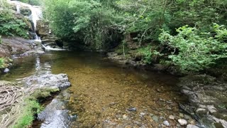 Waterfall in The lake district