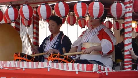 Spring festival in Japan