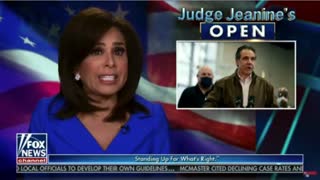 Judge Jeanine Rules "creepy corrupt Cuomo" sexually harassed his victims with impunity