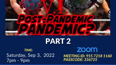 CDC Ph Weekly Huddle Post-Pandemic PANDEMIC Part 2