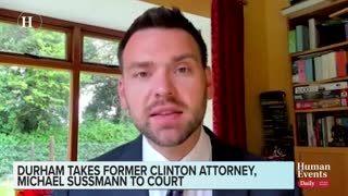 Jack Posobiec on Durham trial investigation of Michael Sussmann: "The media is not giving it the same amount of push"