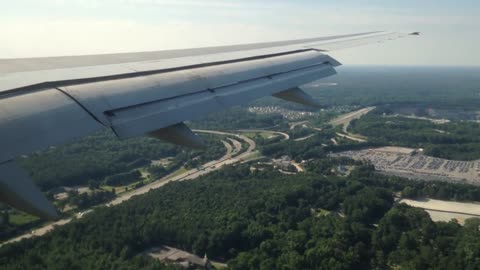Delta Airlines 757-200 Landing in Atlanta