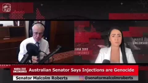 Australian senator says that vaccination is genoicide.