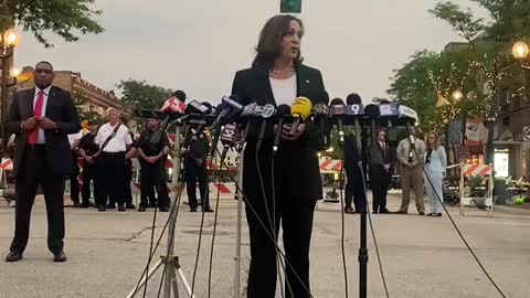 Kamala Humiliates Herself AGAIN During Awful Speech At The Scene Of The Highland Park Mass Shooting