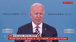 Biden: "Let's be clear — vaccination requirements should not be another issue that divides us."