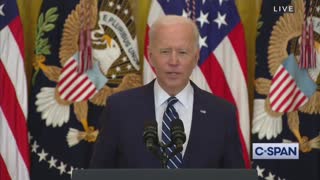 WATCH: Joe Biden's Brain Stops Working Mid Press Conference