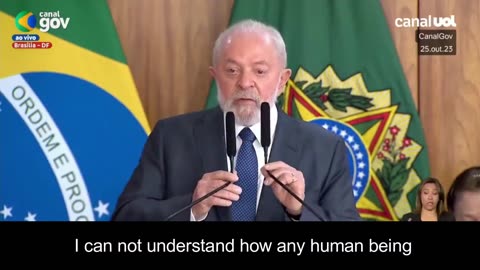 Brazil’s President Lula da Silva on Gaza: “This is not a war_ This is a genocide