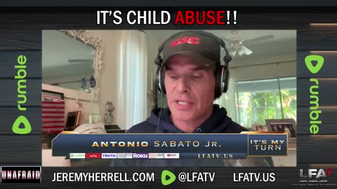 LFA SHORT CLIP: CHILD GENDER REASSIGNMENT IS ABUSE!!