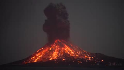 Amazing Live Volcano Eruption