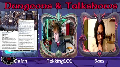 Dungeons & Talkshows Live: Ep 52 One Piece of advice ft:Tekking101