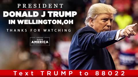 President Donald J Trump in Wellington, Ohio 06/26/2021