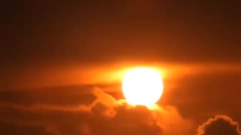Our SUN in the CLOUDS - Another Flat Earth Proof - As Described in the Bible