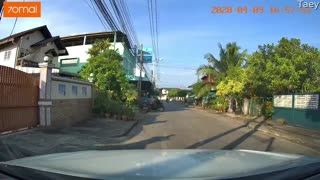 Child Running in the Street